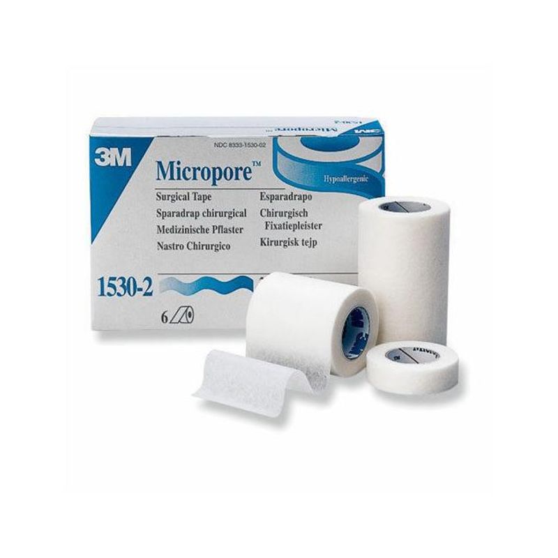 Micropore 1535 - 1,25cmx9m i dispenser