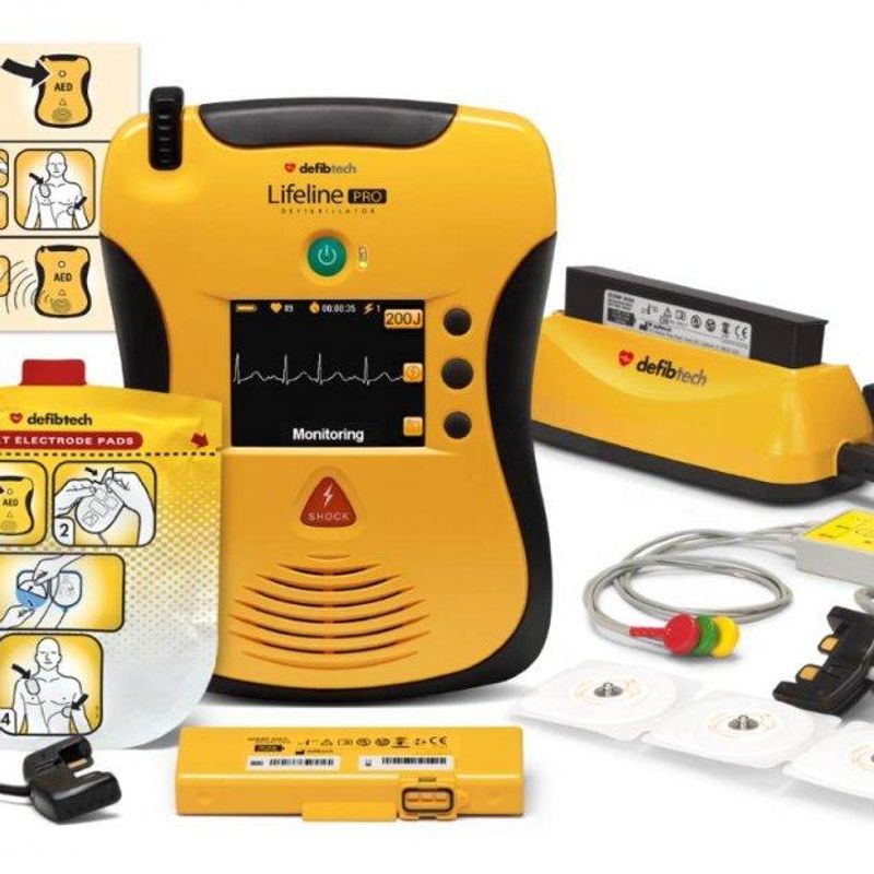 Lifeline PRO Hjertestarter - manuell  med EKG