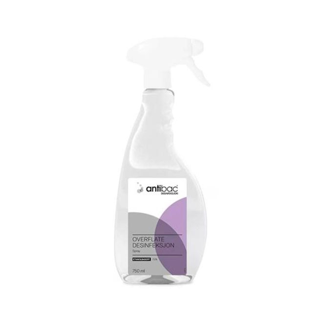 Hovedbilde Desinfeksjon Antibac 75% overflatespray 750ml