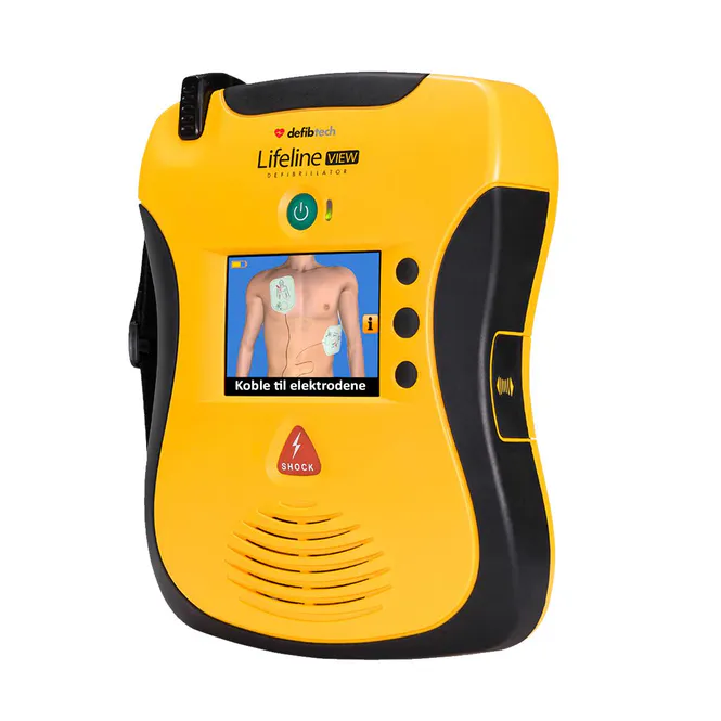 Hovedbilde Lifeline VIEW Hjertestarter - Videovisning, to ...