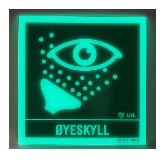 Hovedbilde Skilt Øyeskyll LHL 15x15 etterlysende