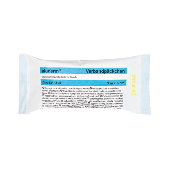 Hovedbilde aluderm® Bandage Packet DIN small  3 m x 6 cm