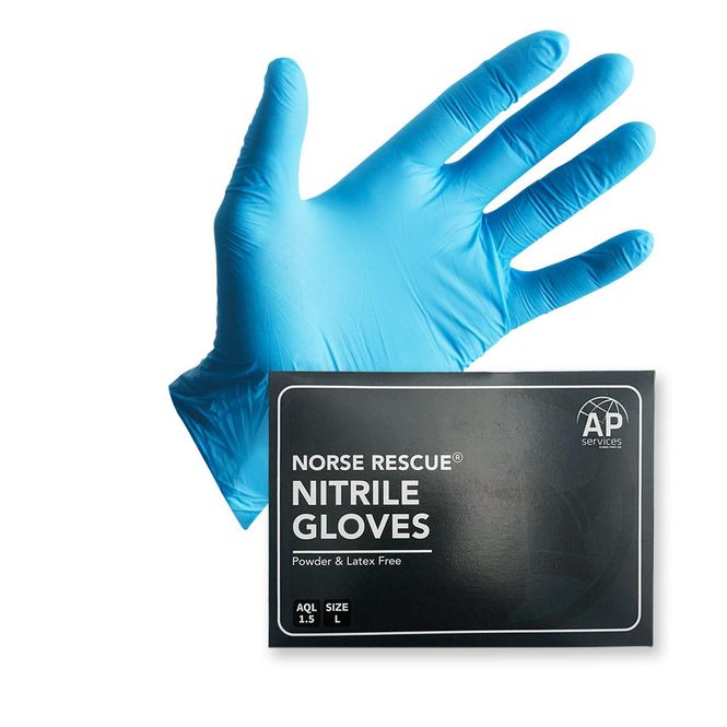 Hovedbilde NORSE RESCUE Nitril Hansker Large